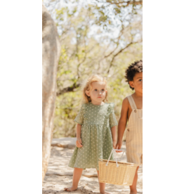 Tartine & Chocolat groen bloemrijk jurk