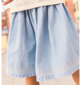 Bonton Bonton - Rok Jeans Framboise