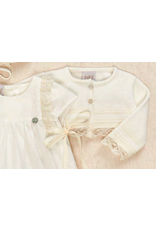 Paz Rodriguez Paz Rodriguez - Ceremonie cardigan ecru haakwerk