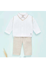 Paz Rodriguez Paz Rodriguez - Debardeur boy - ecru