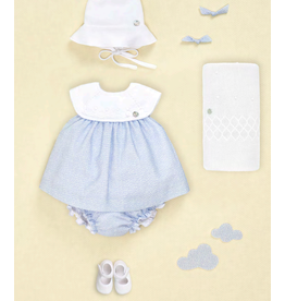 Paz Rodriguez Paz Rodriguez - Jurk blauw met broekje