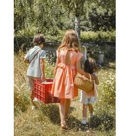 Laranjinha Laranjinha -Kleed met open rug oranje