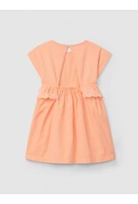 Laranjinha Laranjinha -Kleed met open rug oranje