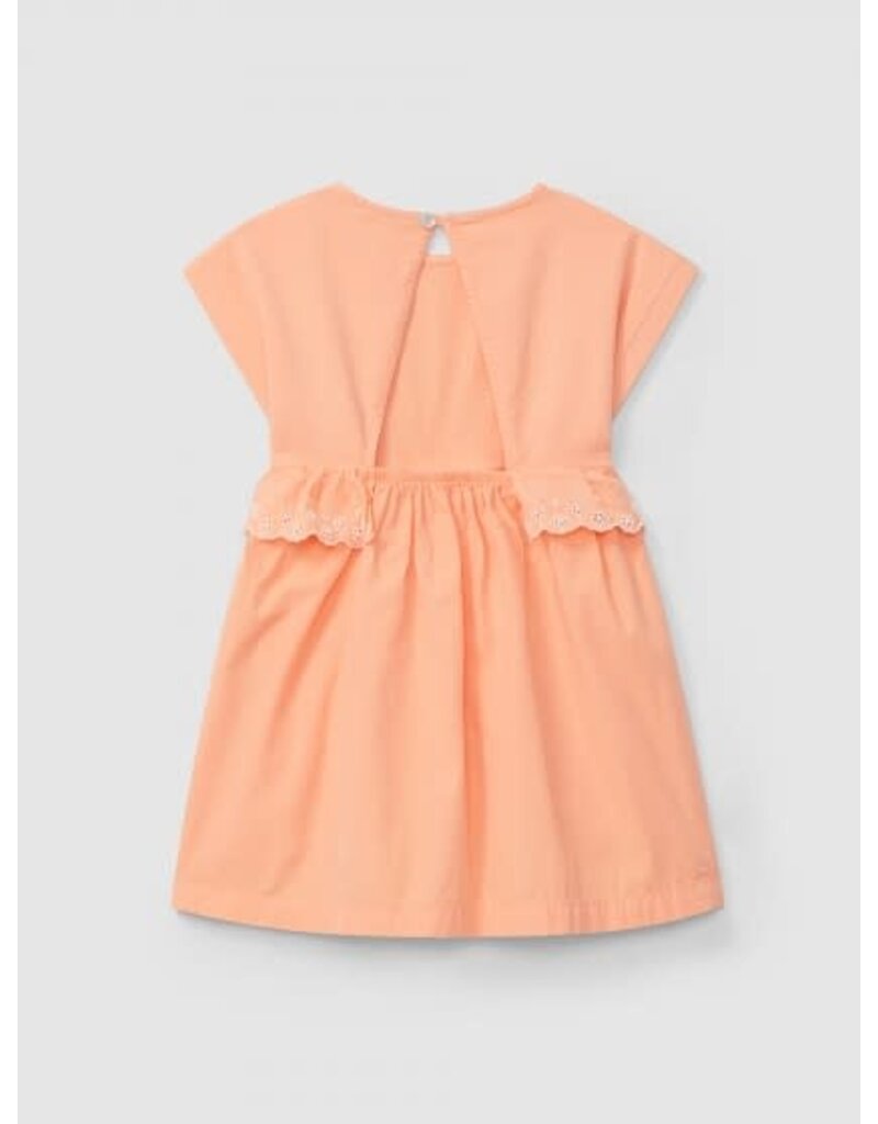 Laranjinha Laranjinha -Kleed met open rug oranje