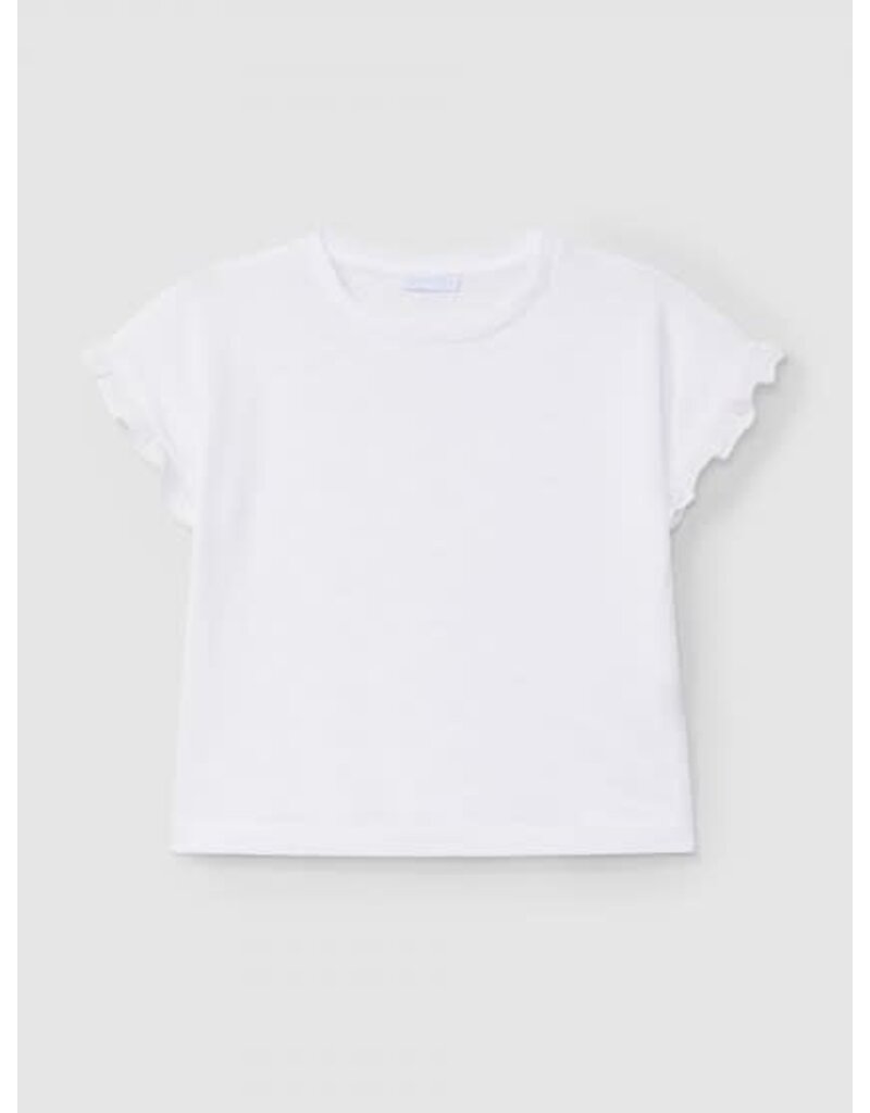 Laranjinha Laranjinha - T-shirt wit met frull