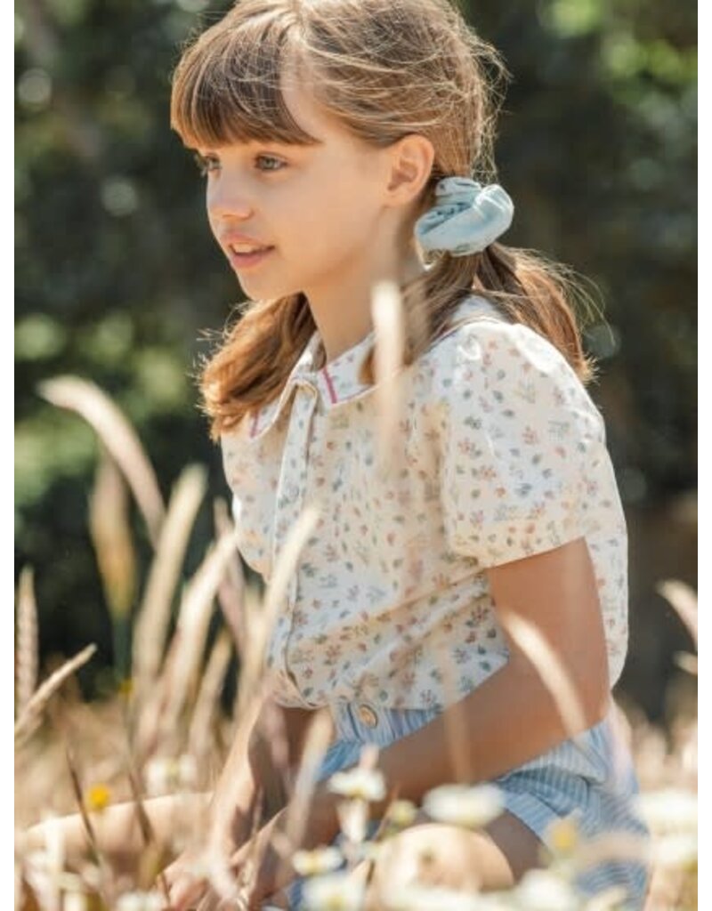 Laranjinha Laranjinha - hemdblouse bloemen