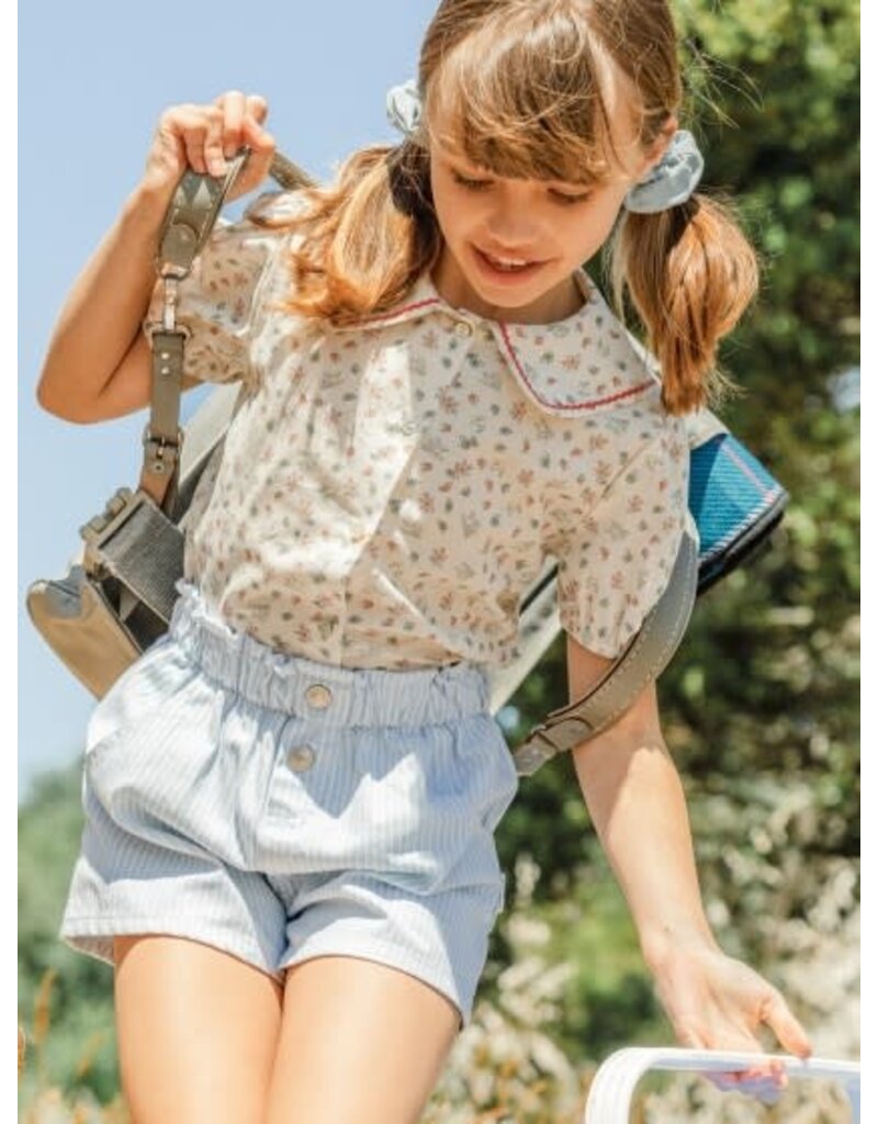 Laranjinha Laranjinha - hemdblouse bloemen