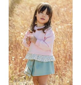 Laranjinha Laranjinha trui - roze met frull