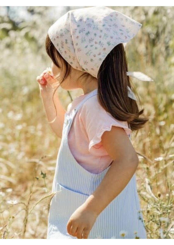 Laranjinha Laranjinha - striped dress blauw