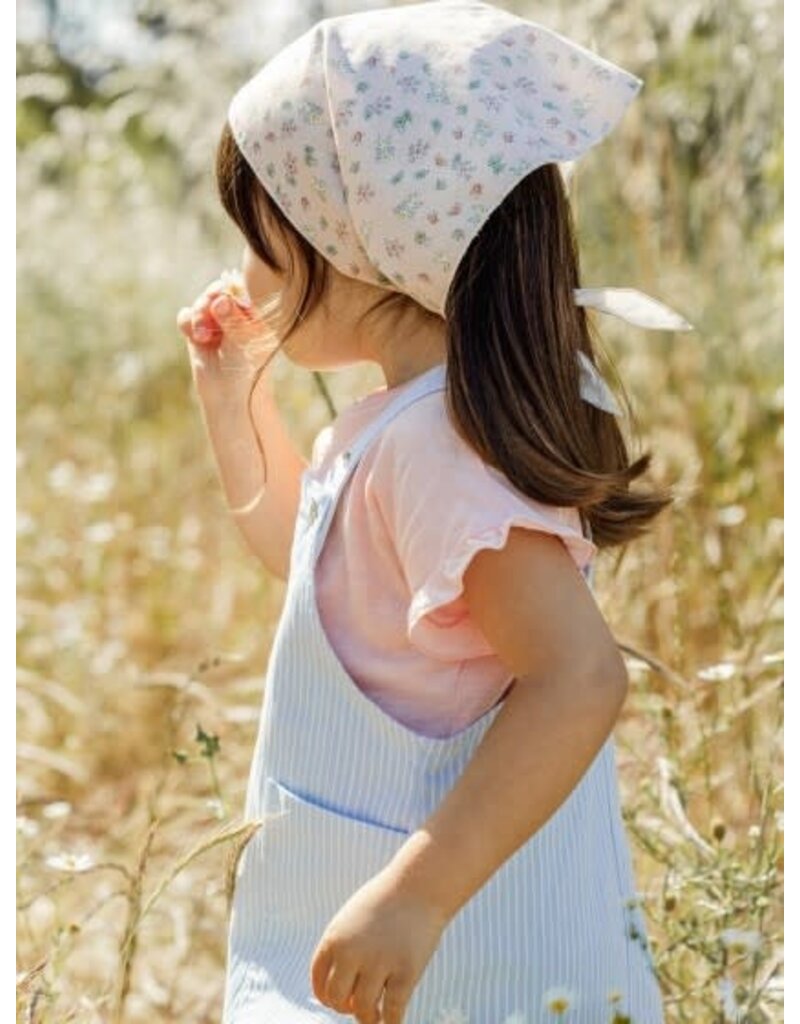 Laranjinha Laranjinha - striped dress blauw