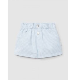 Laranjinha Laranjinha - striped short girls blauw