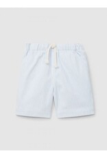 Laranjinha Laranjinha - striped short blauw boys