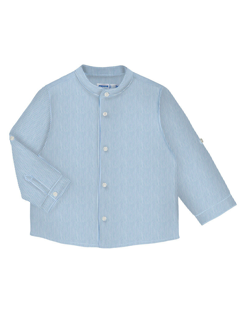 mayoral Mayoral - denim hemd met streep