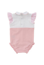 Natini Natini - Zomerkruippakje Flore roos - wit