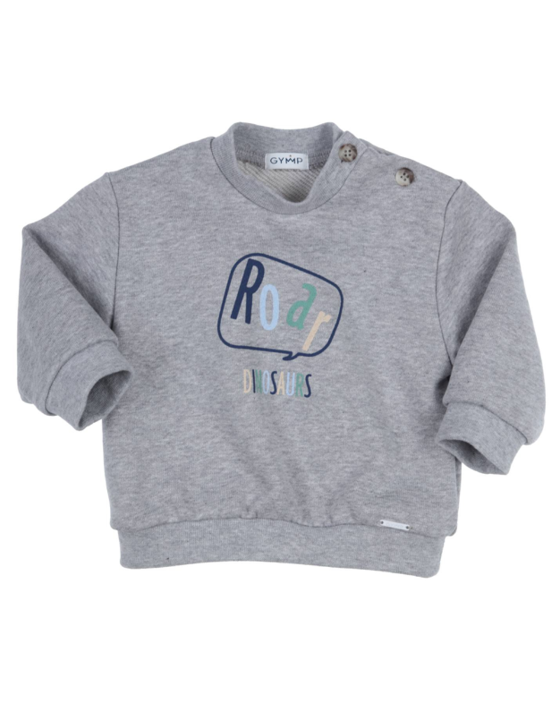 Gymp Gymp-sweater Roar- grey melange