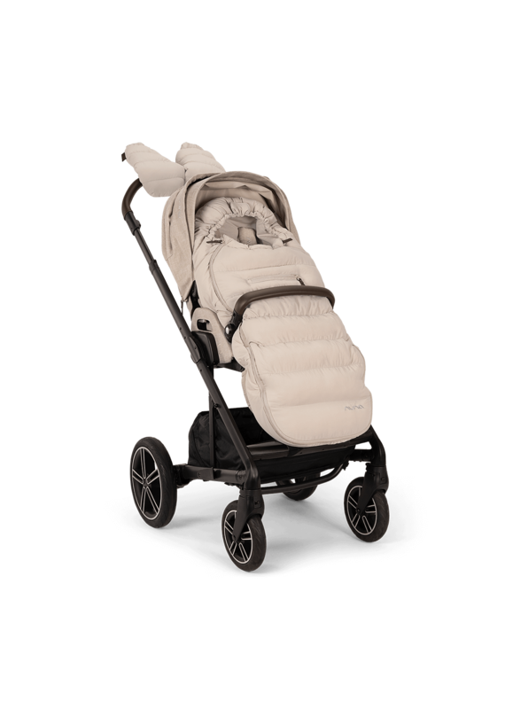 Nuna Nuna - Winterset voor kinderwagen (voetenzak/wanten) - biscotti