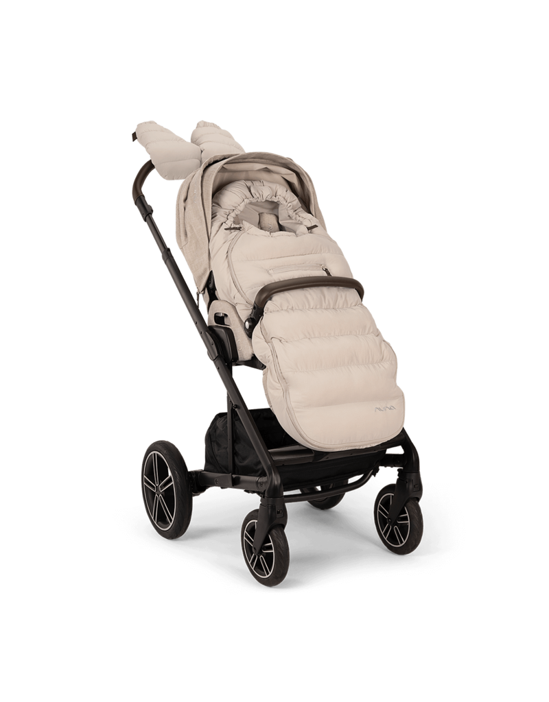 Nuna Nuna - Winterset voor kinderwagen (voetenzak/wanten) - biscotti