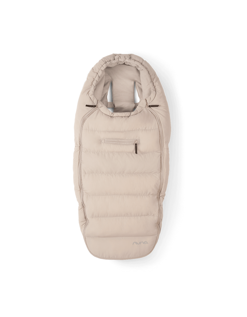 Nuna Nuna - Winterset voor kinderwagen (voetenzak/wanten) - biscotti