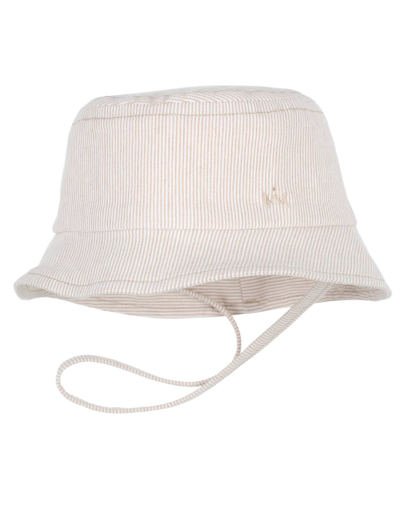 Gymp Gymp-hoedje Peppo-beige/wit