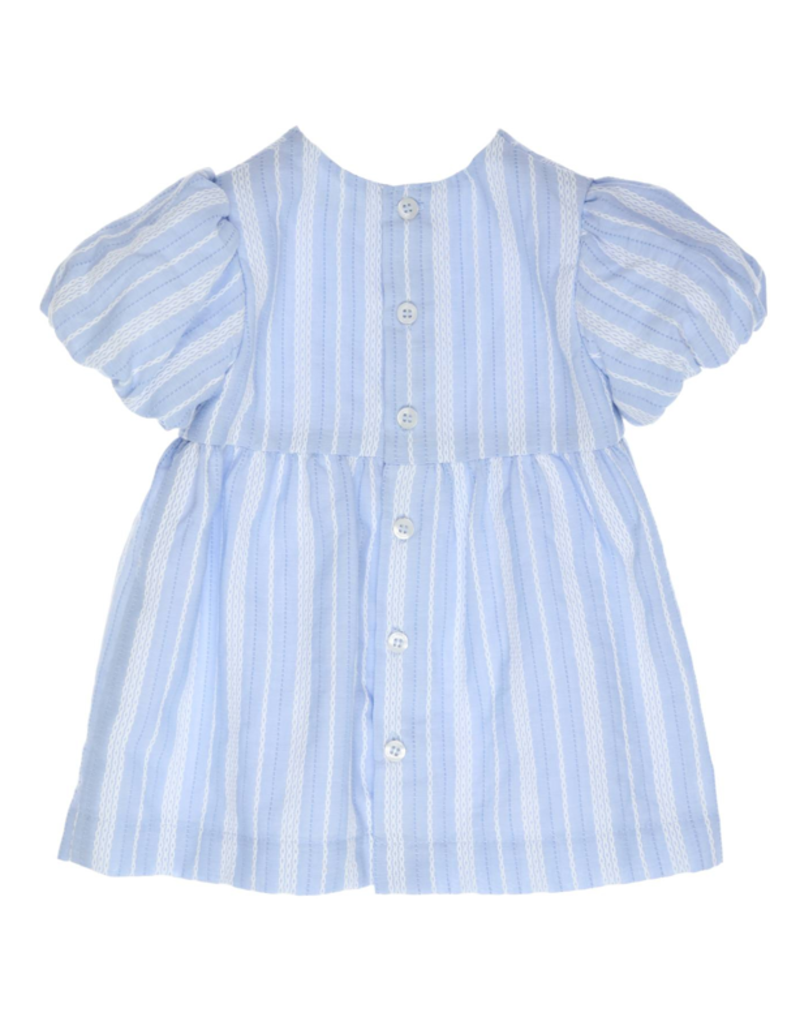 Gymp Gymp-jurkje Linse-wit/lichtblauw