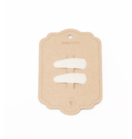 Mrs Ertha Mrs Ertha - 2 haarclips - vanille