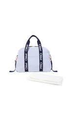 Chloé Chloé - Marine Luiertas blauw/wit gestreept