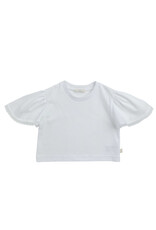 Baby Gi Baby Gi - Witte Tshirt - vlindermouwen