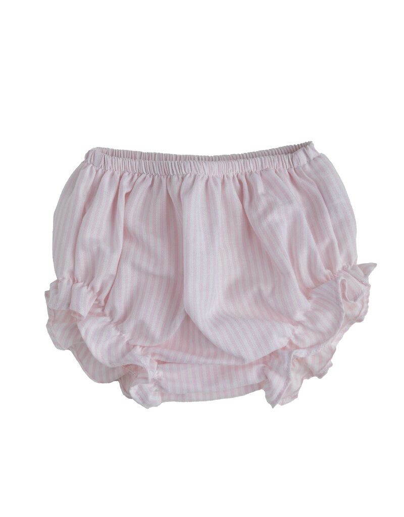 Baby Gi Baby Gi - Jurk met Bloomer - gestreept roze