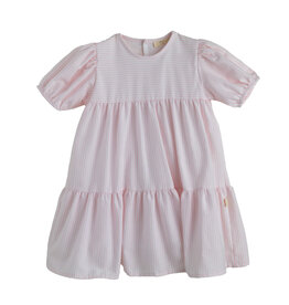 Baby Gi Baby gi - Zomerjurk gestreept roze