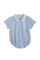 Baby Gi Kruippakje zomer bleu stripes