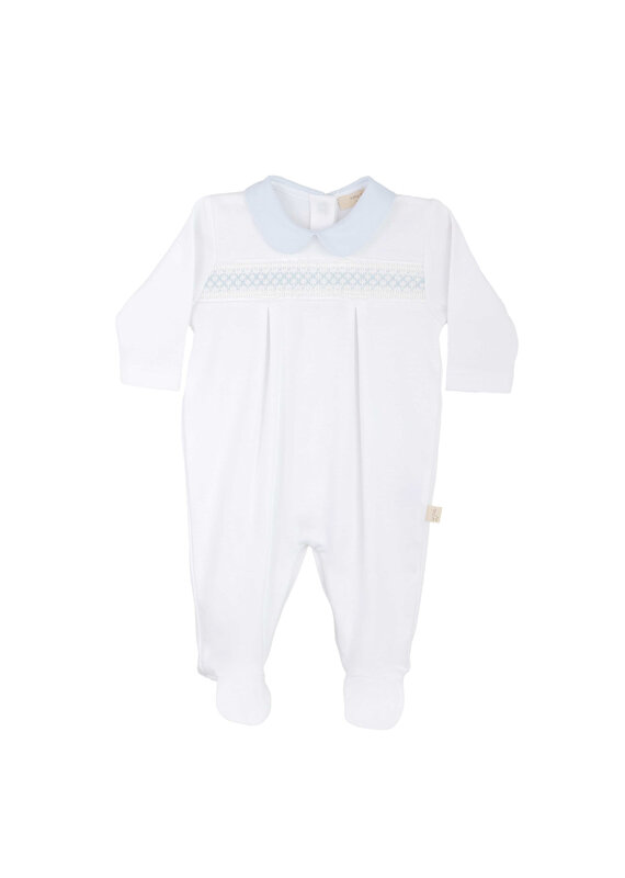 Baby Gi Kruippakje - Louis wit/blauw