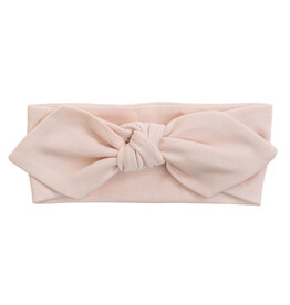 Baby Gi Baby Gi headband with bow- peach