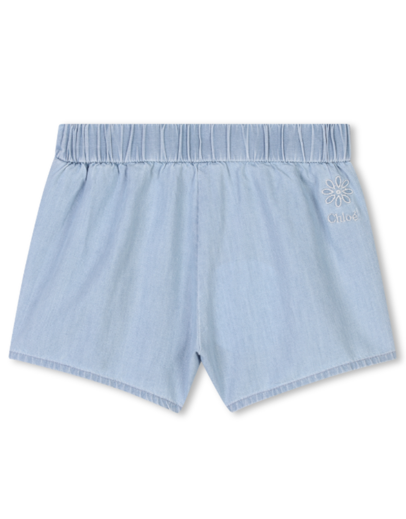Chloé Chloé - Jeans shortje bloem