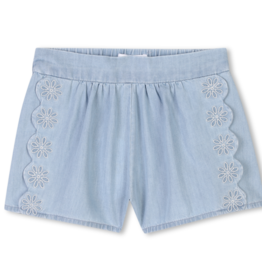 Chloé Chloé - Jeans shortje bloem