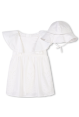 Chloé Chloé - witte jurk met hoedje