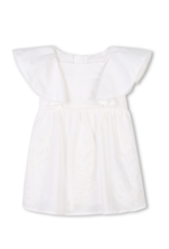 Chloé Chloé - witte jurk met hoedje
