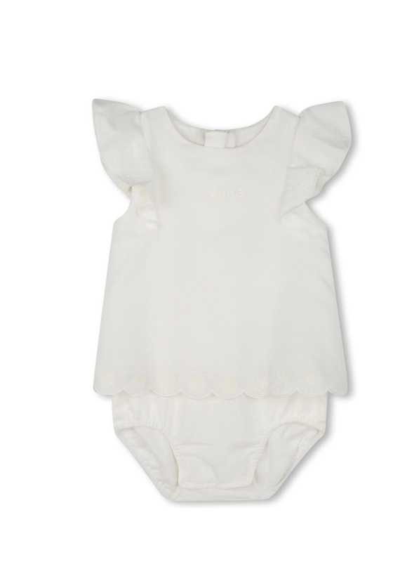 Chloé Chloé - Newborn giftset bloomer/dress