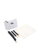 Chloé Chloé - Marine Luiertas blauw/wit gestreept