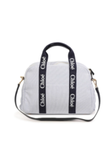 Chloé Chloé - Marine Luiertas blauw/wit gestreept