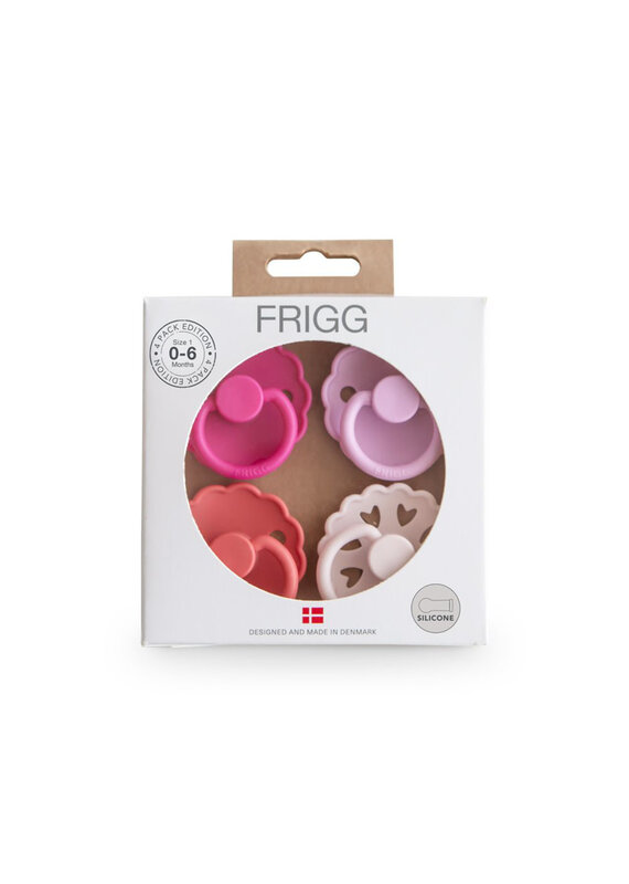 Frigg Frigg - T1 - 4-pack latex Rosy Romance 0-6m