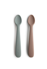 Mushie Mushie - spoon - Cloudy mauve-stone