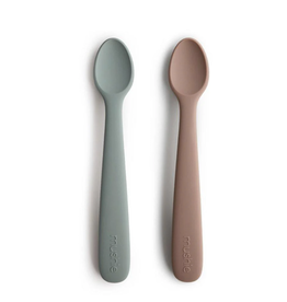 Mushie Mushie - spoon - Cloudy mauve-stone