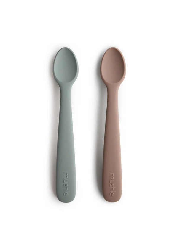 Mushie Mushie - spoon - Cloudy mauve-stone