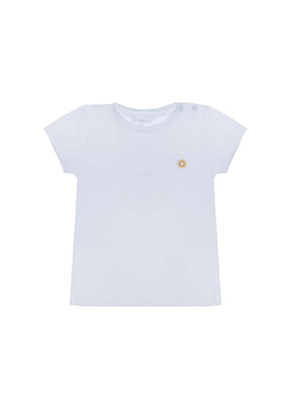 Patachou Patachou - witte t shirt met zonnetje