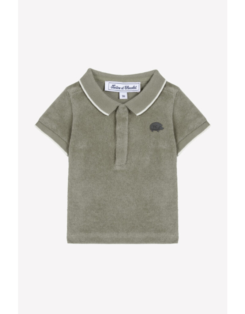 Tartine & Chocolat Tartine et Chocolat - Shirt/polo khaki spons
