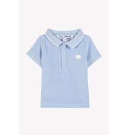 Tartine & Chocolat Tartine et chocolat - spons polo blauw