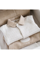 First First-rompersuit- Oslo-wit/beige