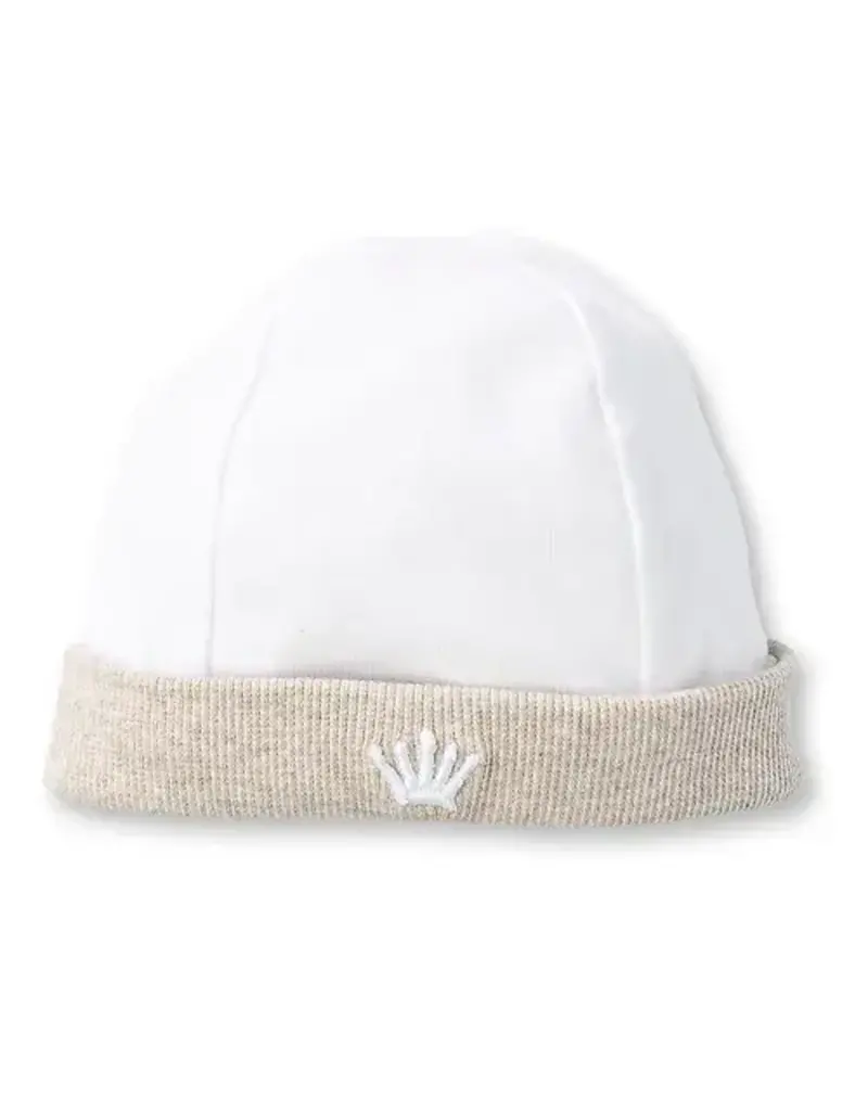 First First-muts rib crown-wit/beige
