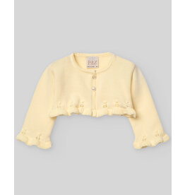 Paz Rodriguez Paz Rodriguez - Cardigan geel ruffle