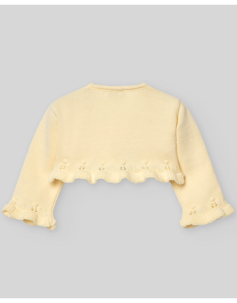 Paz Rodriguez Paz Rodriguez - Cardigan geel ruffle